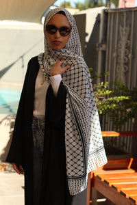 Palestinian Keffiyah Chiffon Collection