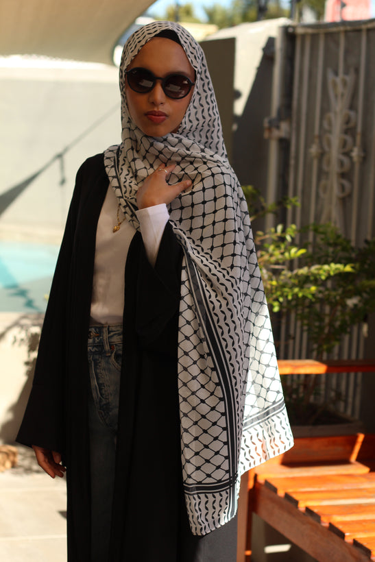 Palestinian Keffiyah Chiffon Collection