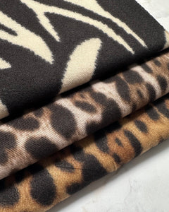 Animal Print Cashmere