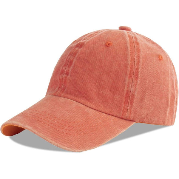 Washed Denim Baseball Caps