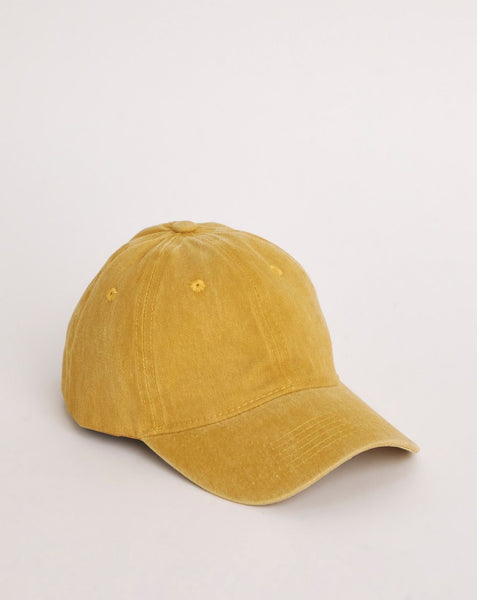 Washed Denim Baseball Caps