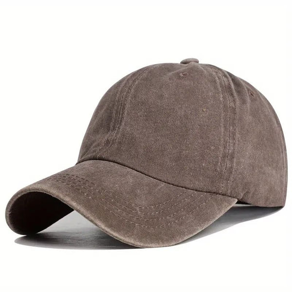 Washed Denim Baseball Caps