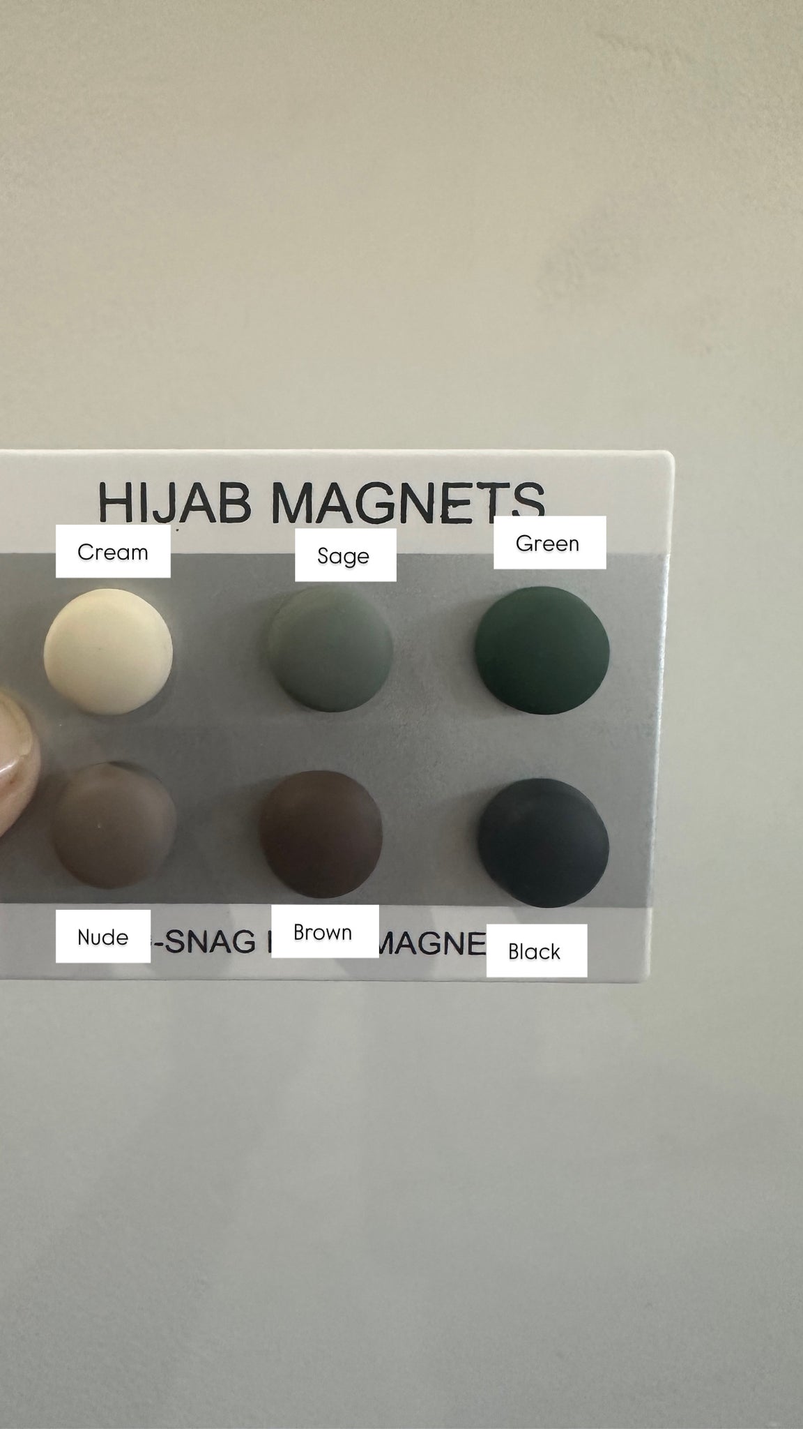 Snag Free Hijab Magnet